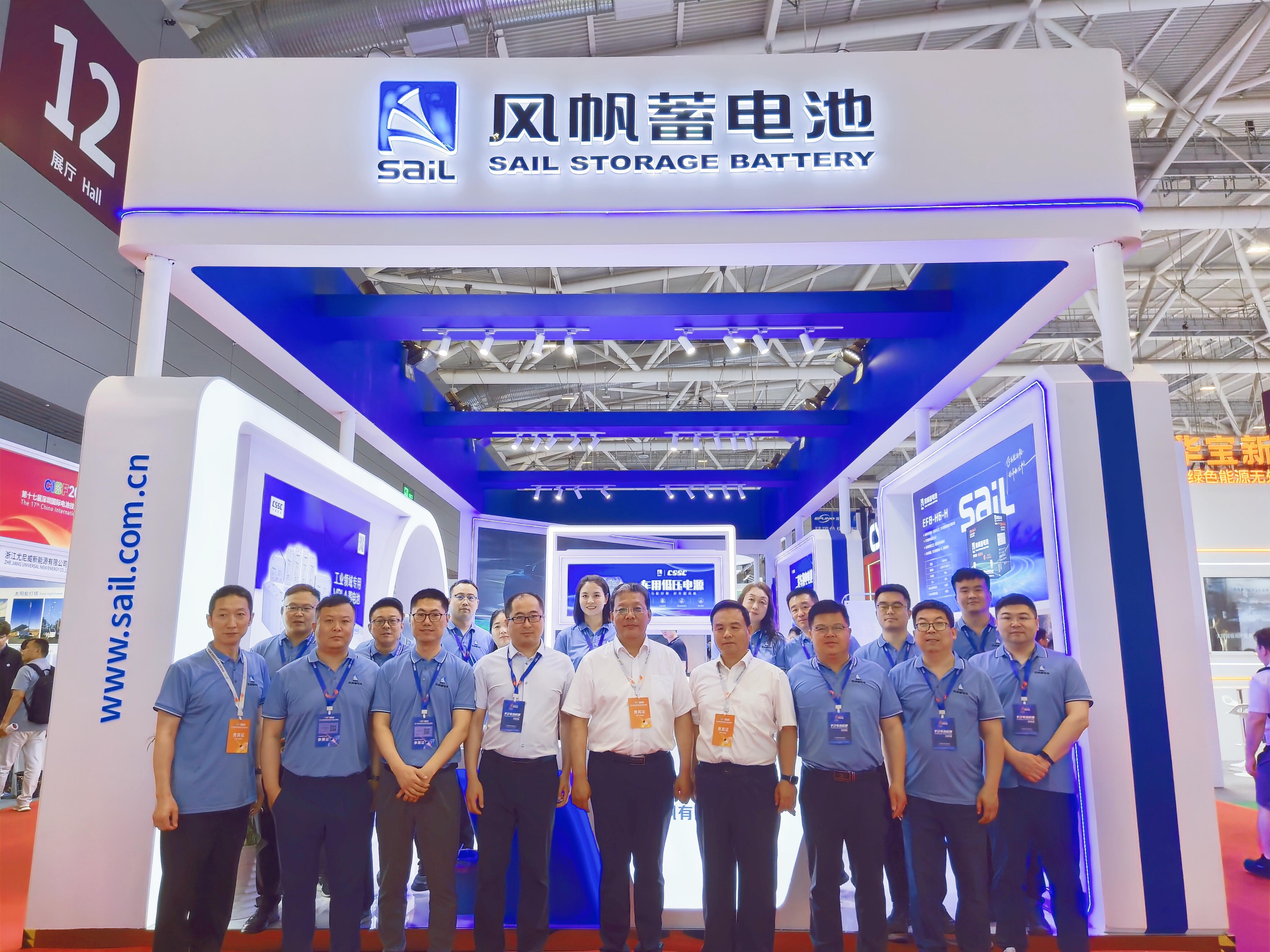 中船风帆亮相CIBF2025展会 以锂电新品引领新能源产业新潮流