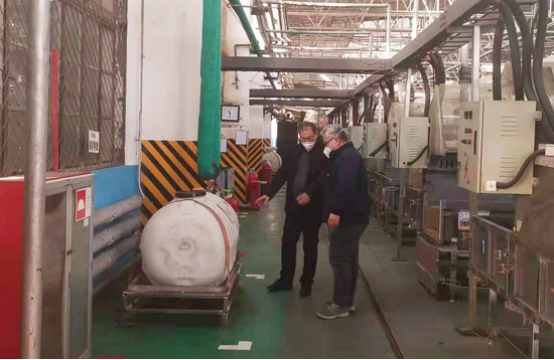 中国船舶风帆公司组织节后复工安全环保、能源综合大检查